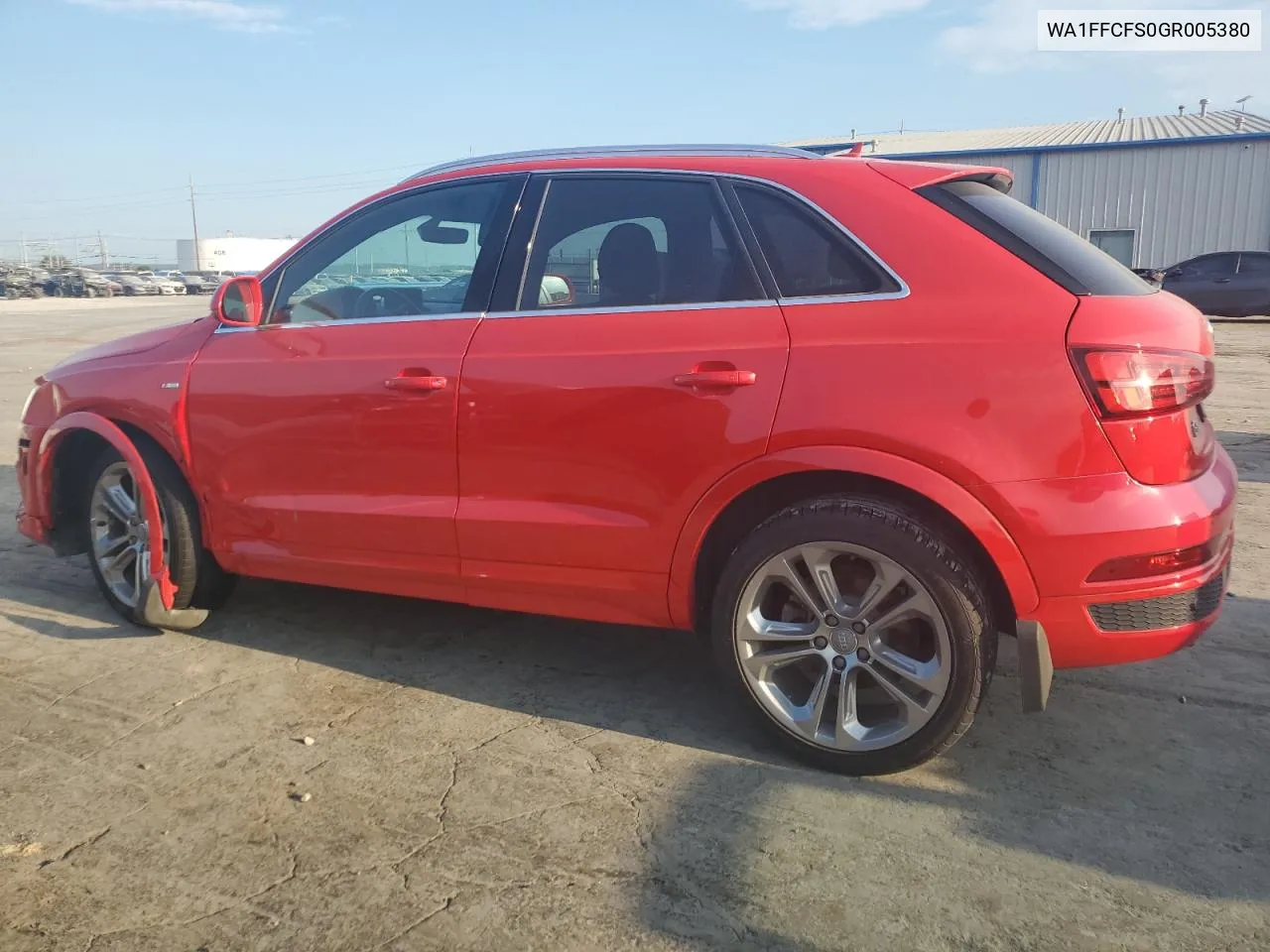 2016 Audi Q3 Prestige VIN: WA1FFCFS0GR005380 Lot: 66805484