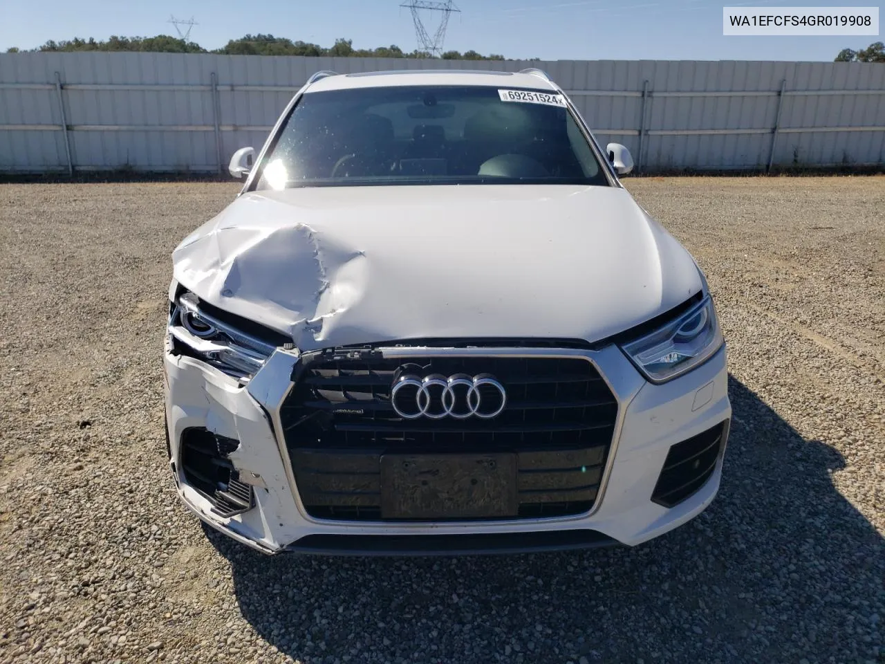 WA1EFCFS4GR019908 2016 Audi Q3 Premium Plus