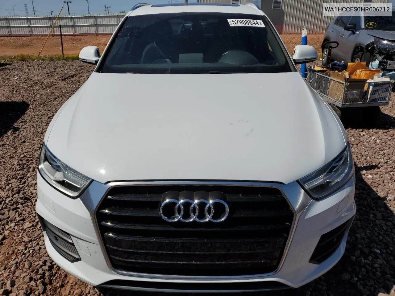 2017 Audi Q3 Premium Plus VIN: WA1HCCFS0HR006712 Lot: 52908844