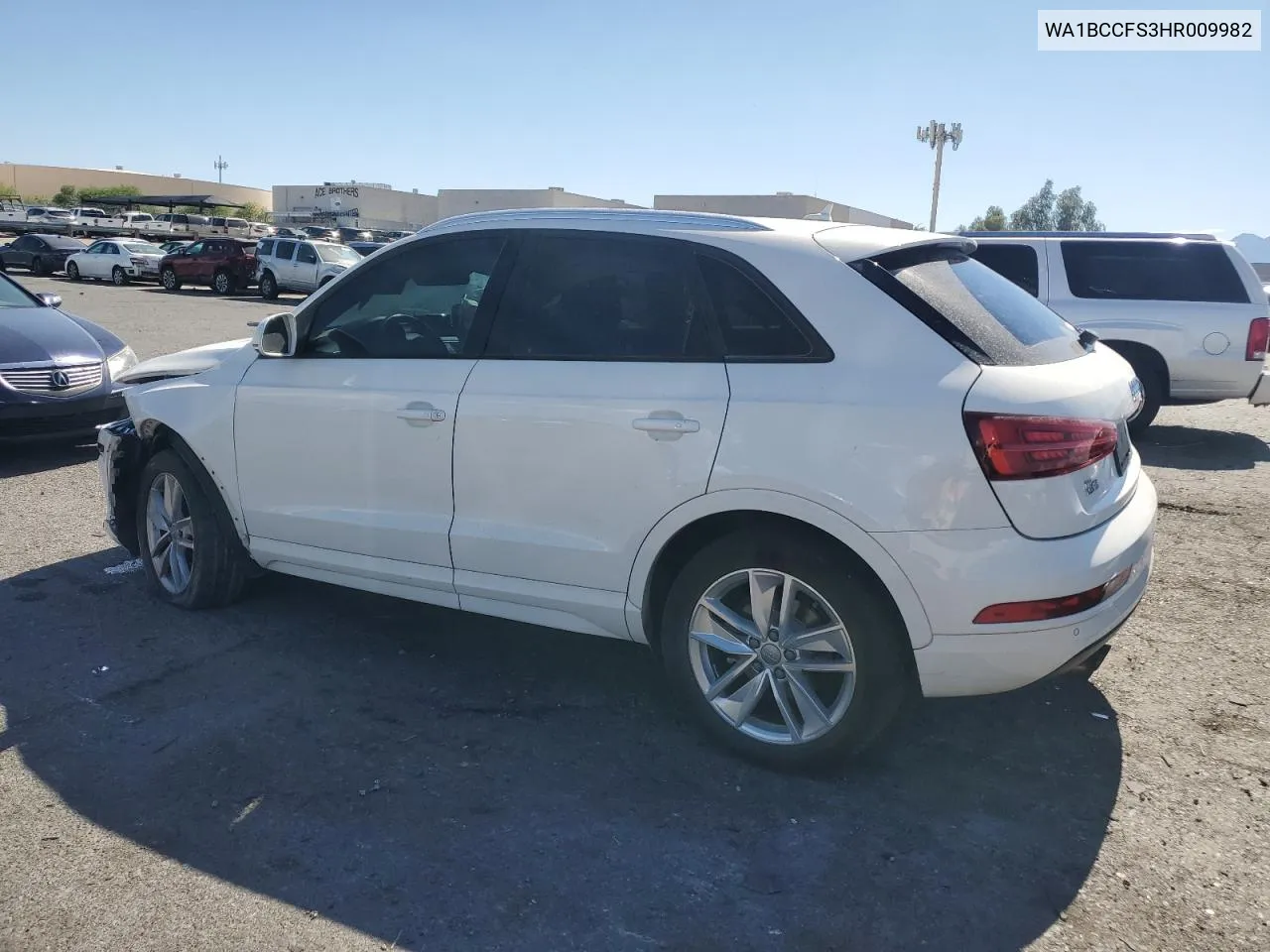 2017 Audi Q3 Premium VIN: WA1BCCFS3HR009982 Lot: 60733424