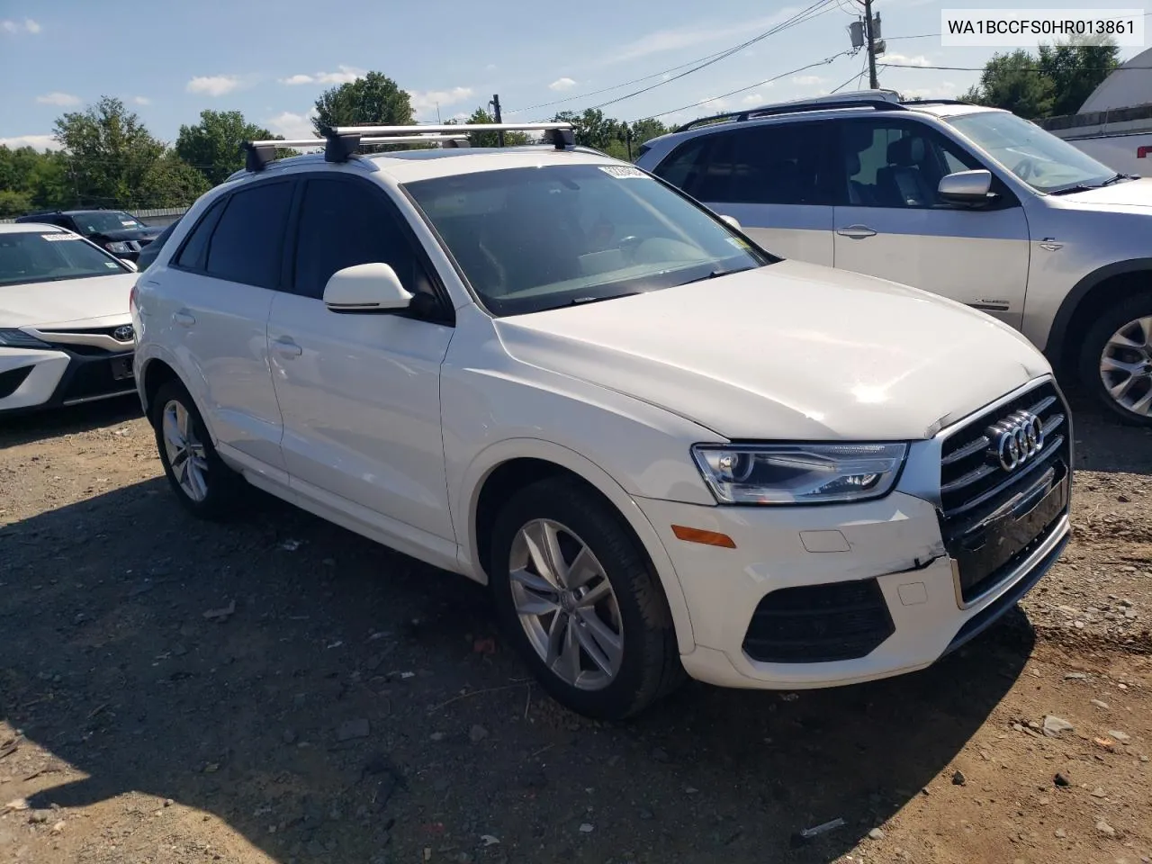 2017 Audi Q3 Premium VIN: WA1BCCFS0HR013861 Lot: 62284624