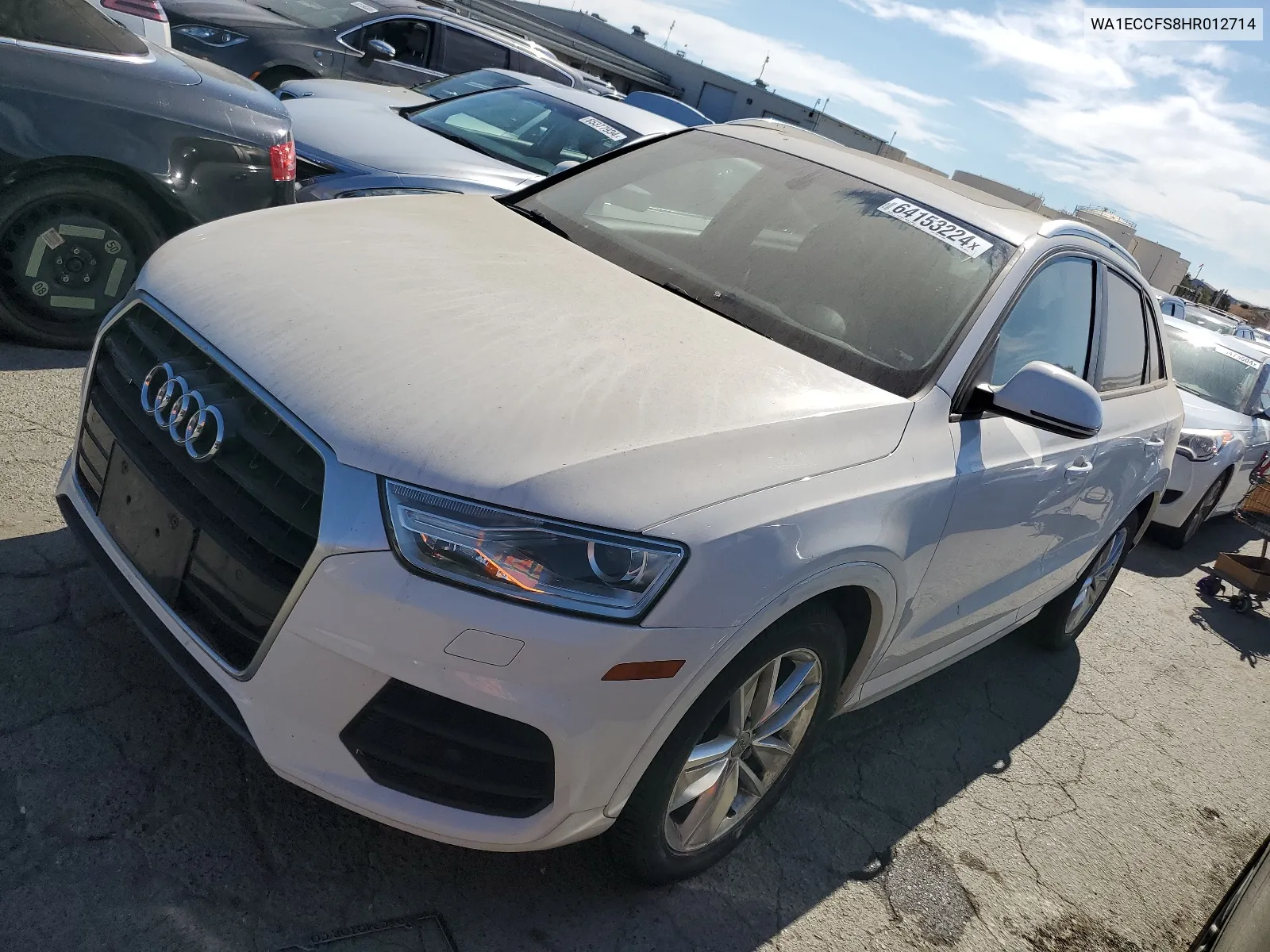 2017 Audi Q3 Premium VIN: WA1ECCFS8HR012714 Lot: 64153224