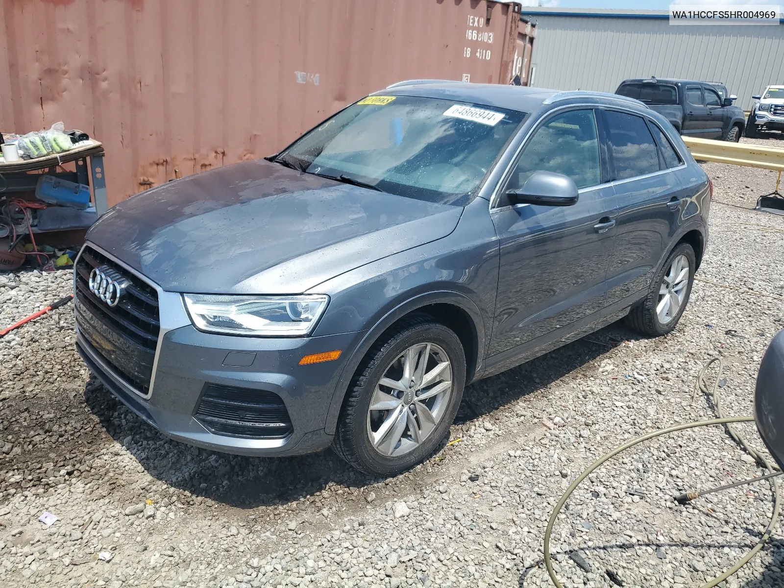 2017 Audi Q3 Premium Plus VIN: WA1HCCFS5HR004969 Lot: 64866944