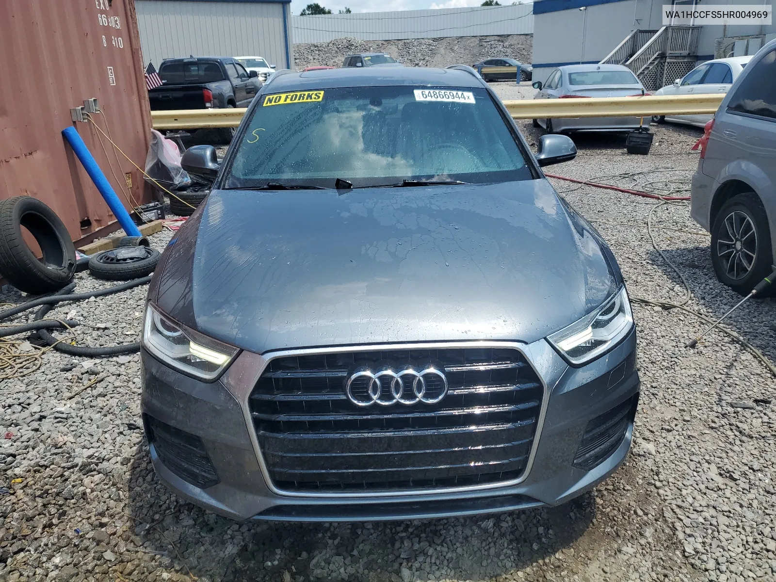 2017 Audi Q3 Premium Plus VIN: WA1HCCFS5HR004969 Lot: 64866944