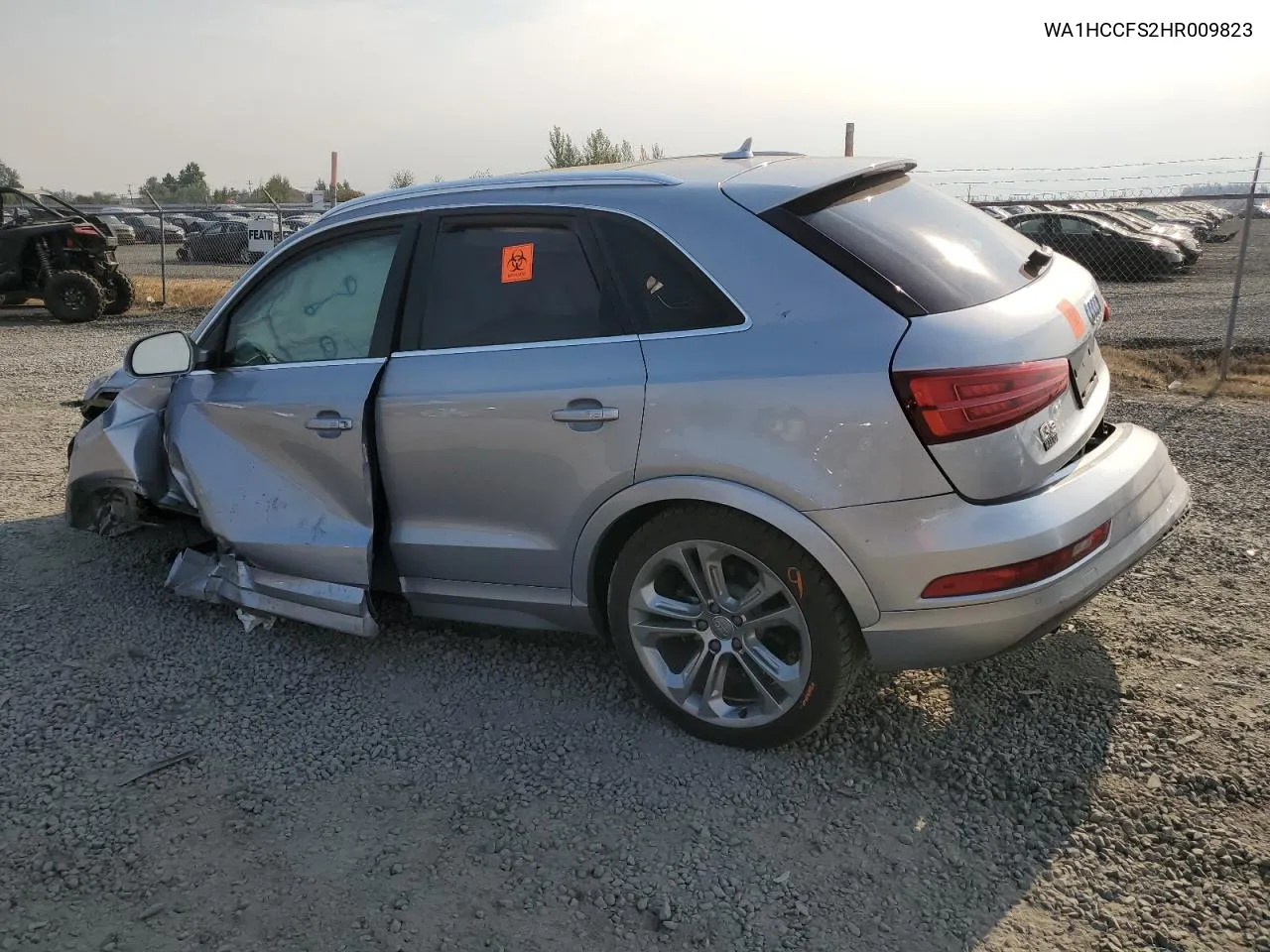 2017 Audi Q3 Premium Plus VIN: WA1HCCFS2HR009823 Lot: 65688514