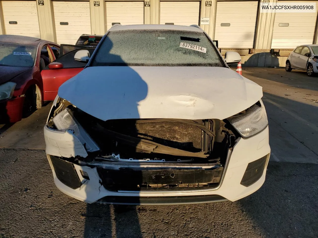 2017 Audi Q3 Premium Plus VIN: WA1JCCFSXHR005908 Lot: 83792114