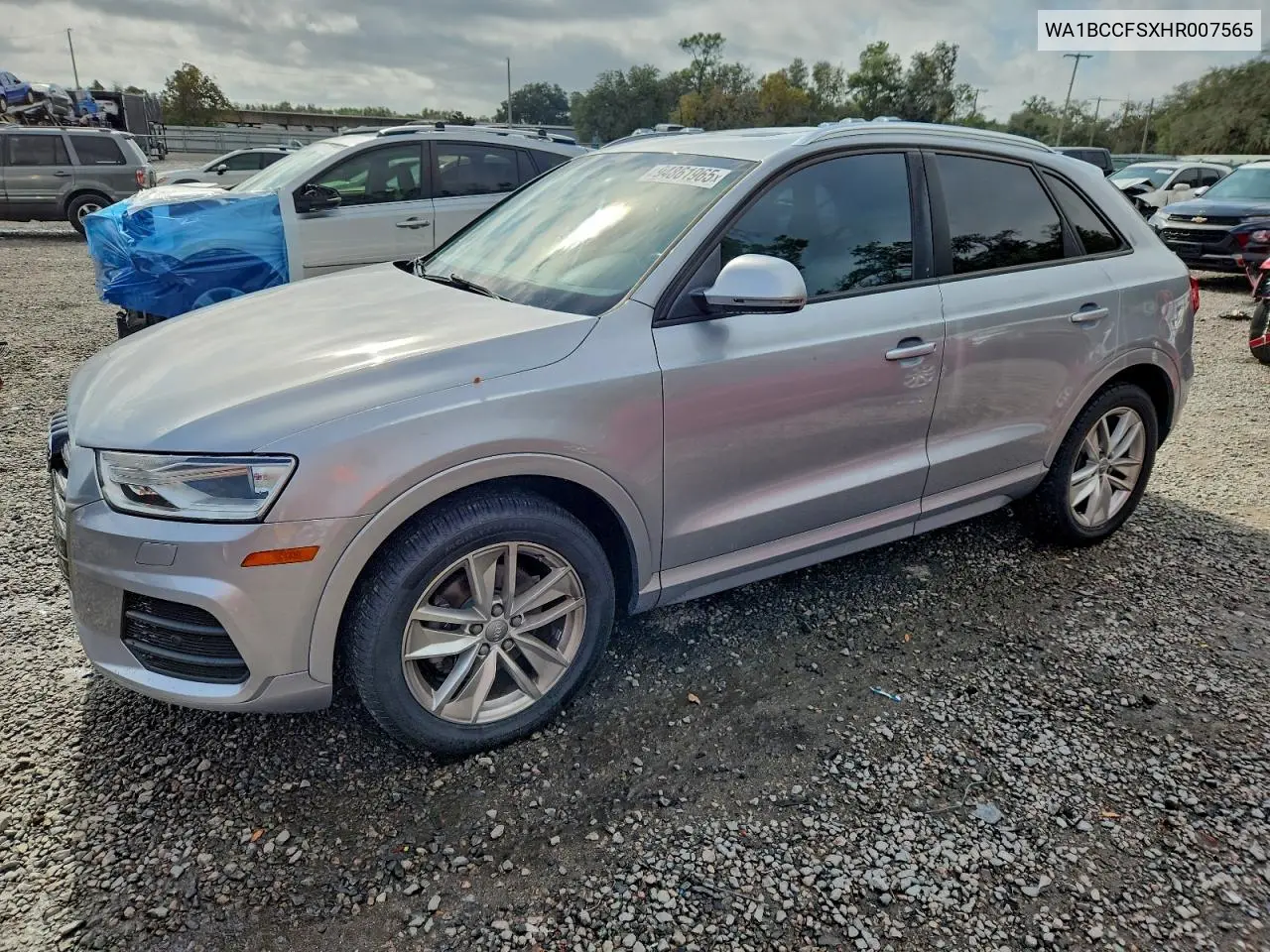WA1BCCFSXHR007565 2017 Audi Q3 Premium