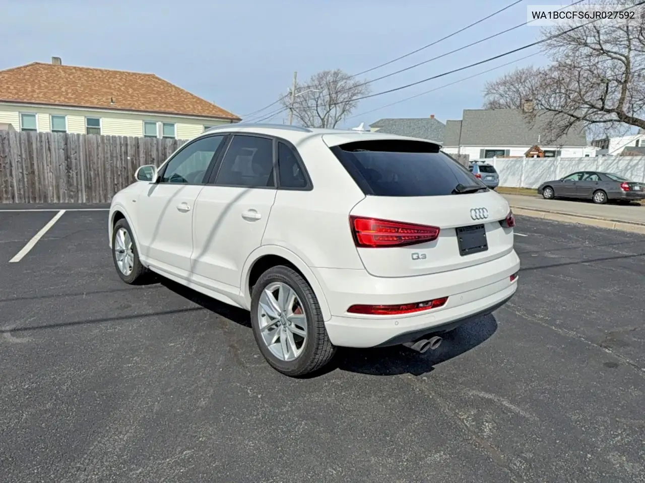 WA1BCCFS6JR027592 2018 Audi Q3 Premium