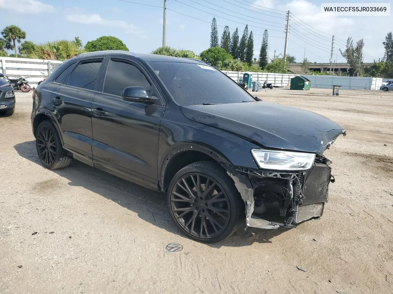 2018 Audi Q3 Premium VIN: WA1ECCFS5JR033669 Lot: 54889724