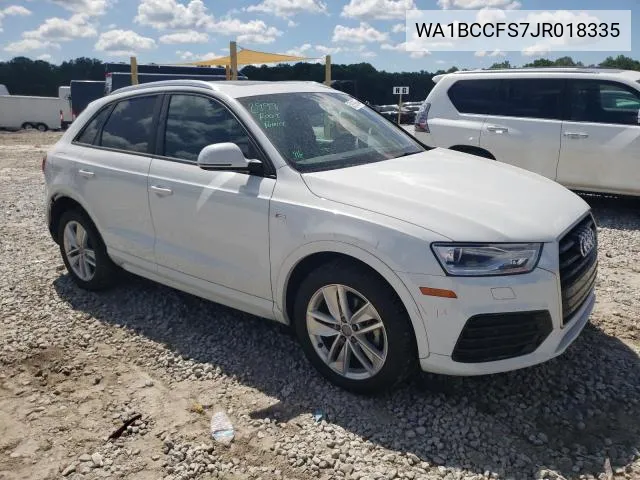 WA1BCCFS7JR018335 2018 Audi Q3 Premium