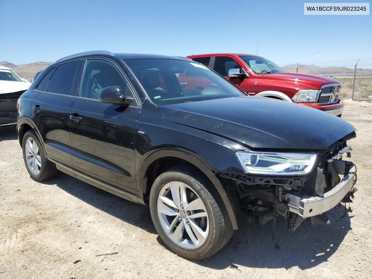 2018 Audi Q3 Premium VIN: WA1BCCFS9JR023245 Lot: 60213464