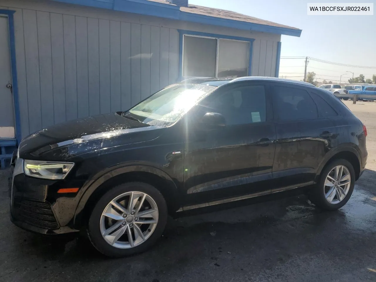 2018 Audi Q3 Premium VIN: WA1BCCFSXJR022461 Lot: 60477764