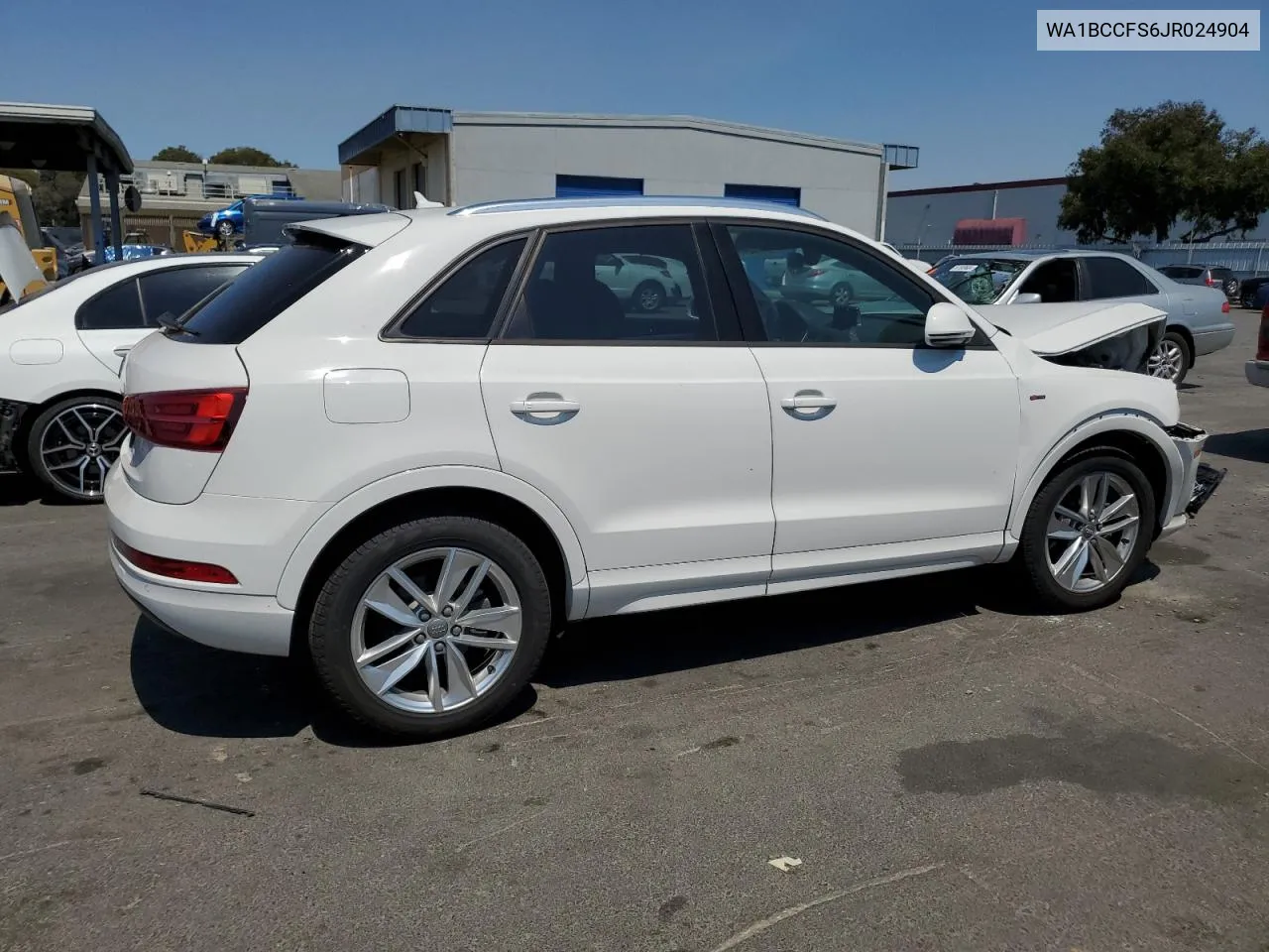 2018 Audi Q3 Premium VIN: WA1BCCFS6JR024904 Lot: 61760474