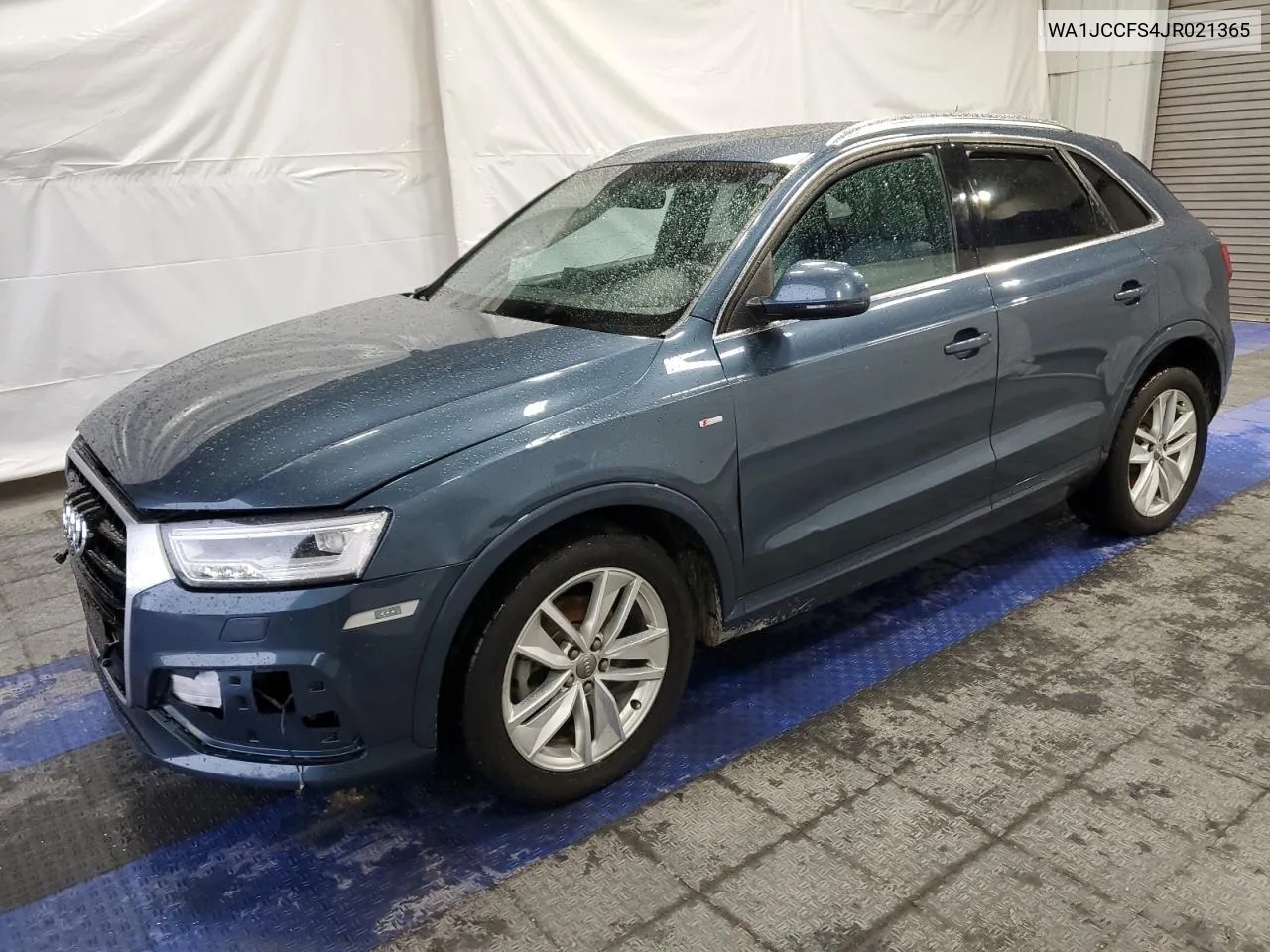 2018 Audi Q3 Premium Plus VIN: WA1JCCFS4JR021365 Lot: 62909494