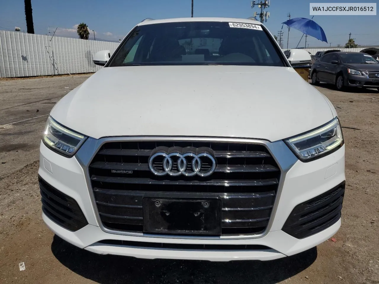 WA1JCCFSXJR016512 2018 Audi Q3 Premium Plus