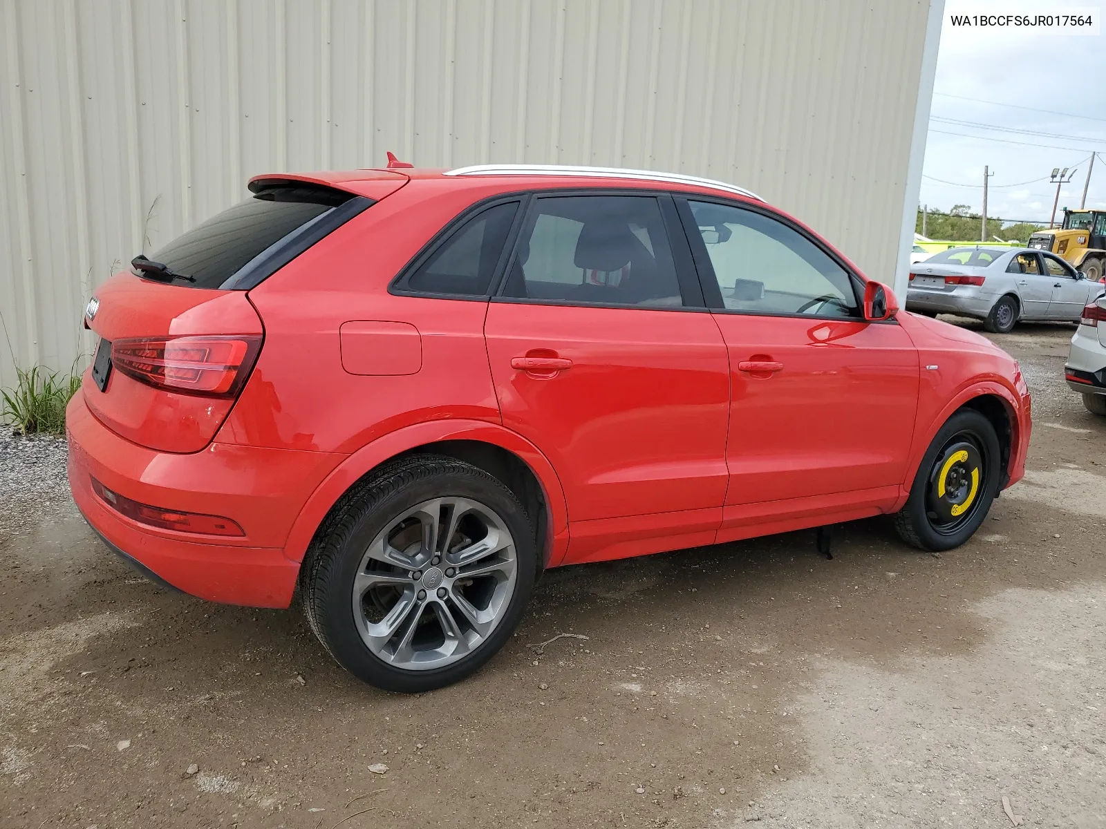 2018 Audi Q3 Premium VIN: WA1BCCFS6JR017564 Lot: 64063034