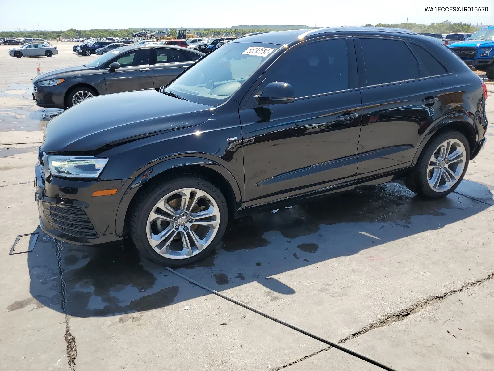 2018 Audi Q3 Premium VIN: WA1ECCFSXJR015670 Lot: 65803584