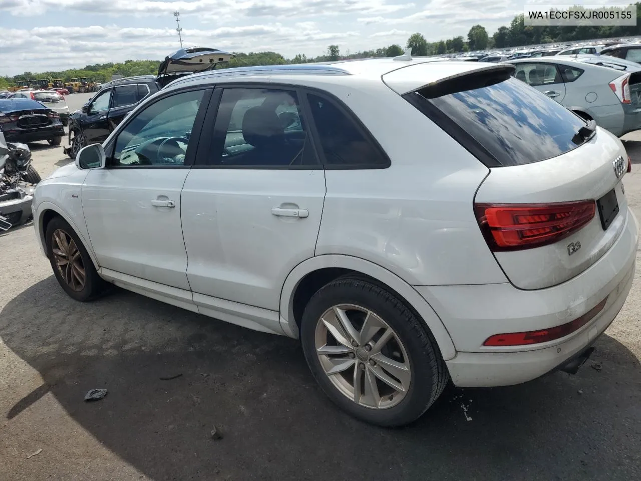 WA1ECCFSXJR005155 2018 Audi Q3 Premium