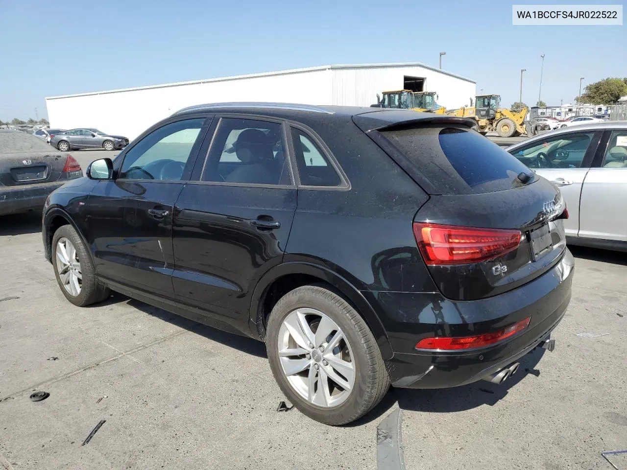 2018 Audi Q3 Premium VIN: WA1BCCFS4JR022522 Lot: 68304394