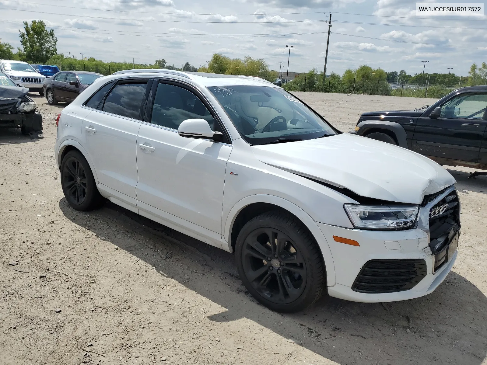 2018 Audi Q3 Premium Plus VIN: WA1JCCFS0JR017572 Lot: 68600744