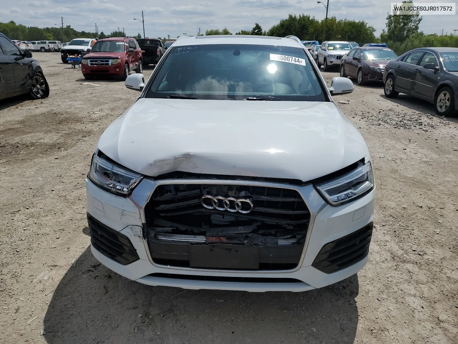 2018 Audi Q3 Premium Plus VIN: WA1JCCFS0JR017572 Lot: 68600744