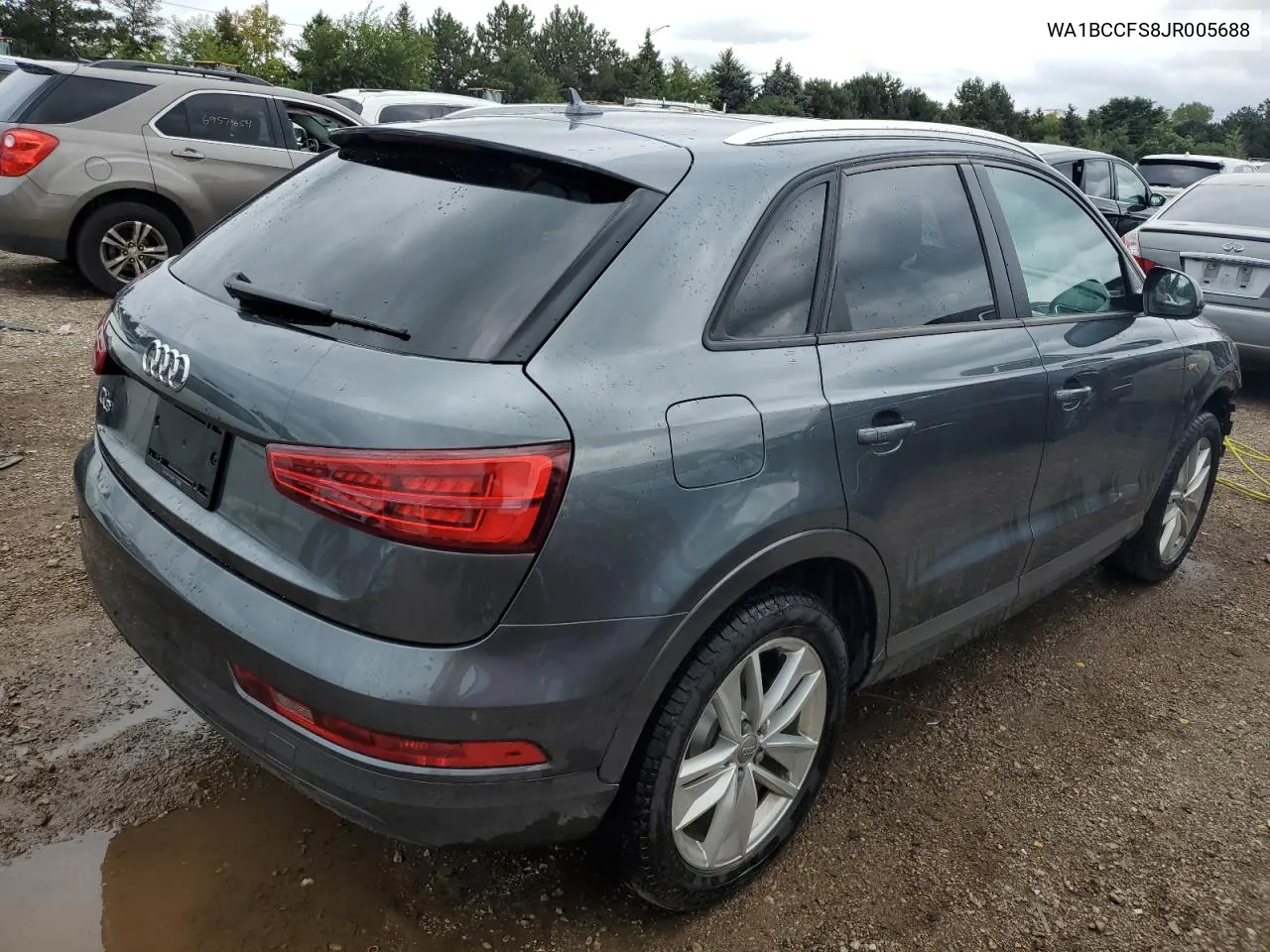 2018 Audi Q3 Premium VIN: WA1BCCFS8JR005688 Lot: 69269824