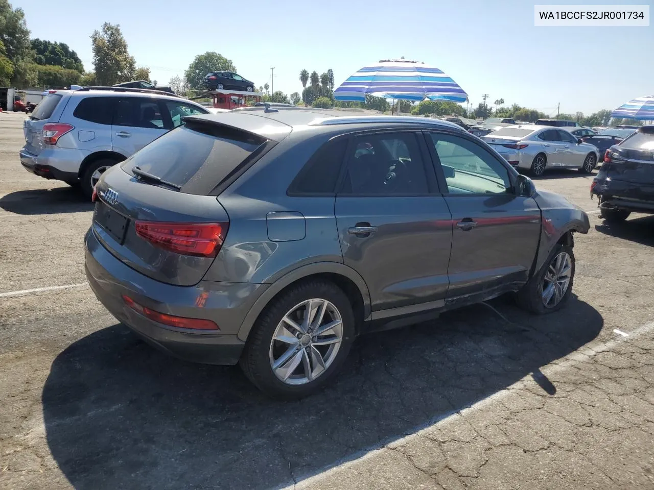 WA1BCCFS2JR001734 2018 Audi Q3 Premium