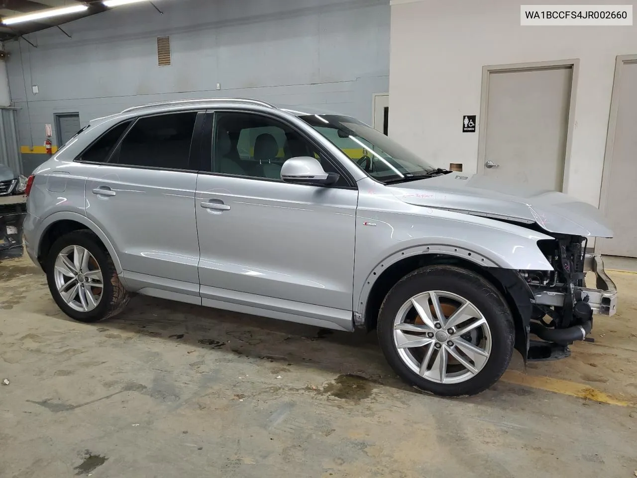 2018 Audi Q3 Premium VIN: WA1BCCFS4JR002660 Lot: 71926294