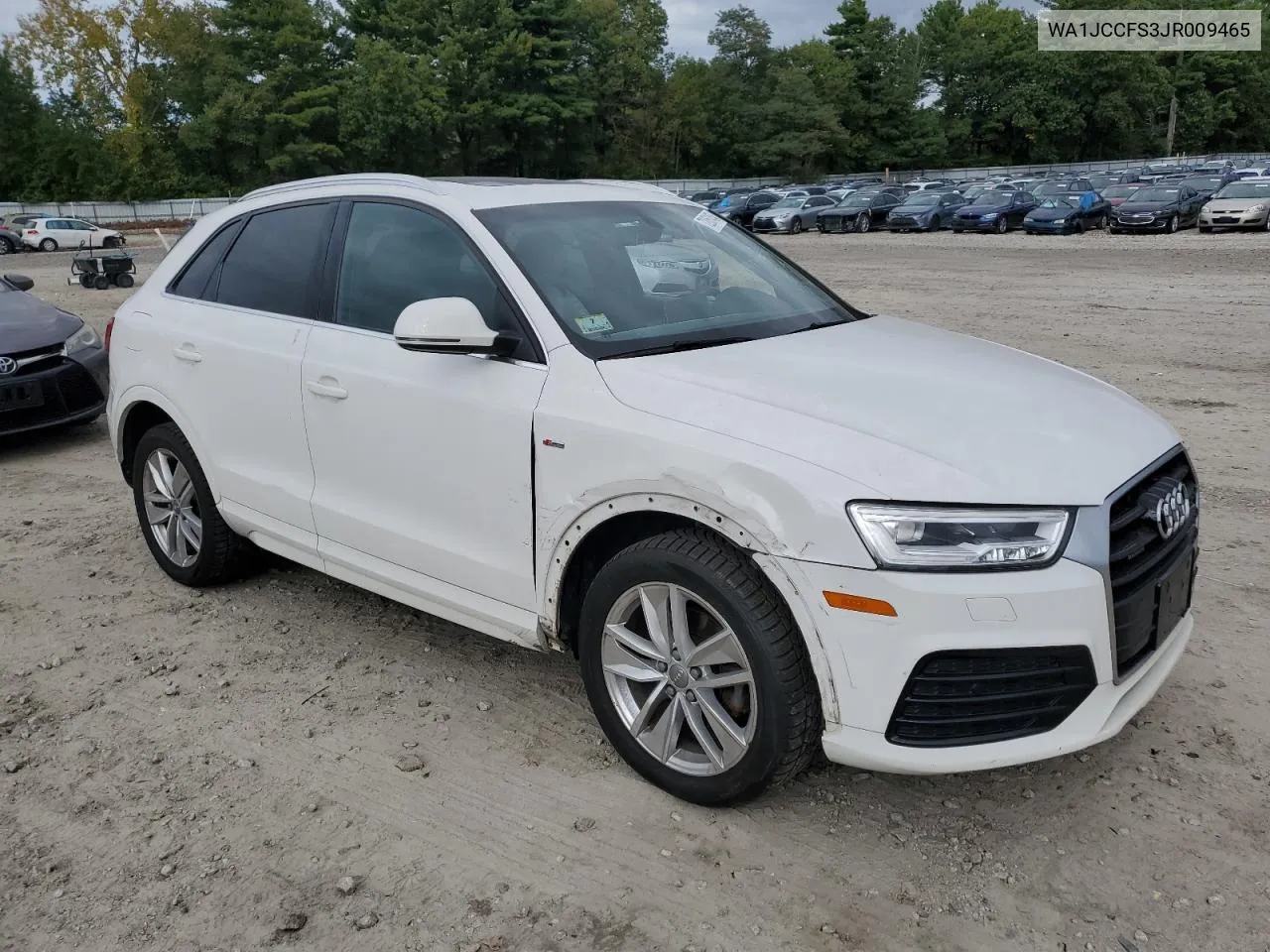 WA1JCCFS3JR009465 2018 Audi Q3 Premium Plus