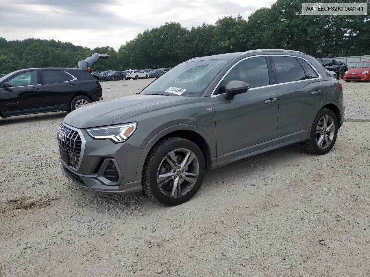 WA1EECF32K1068141 2019 Audi Q3 Premium Plus S-Line