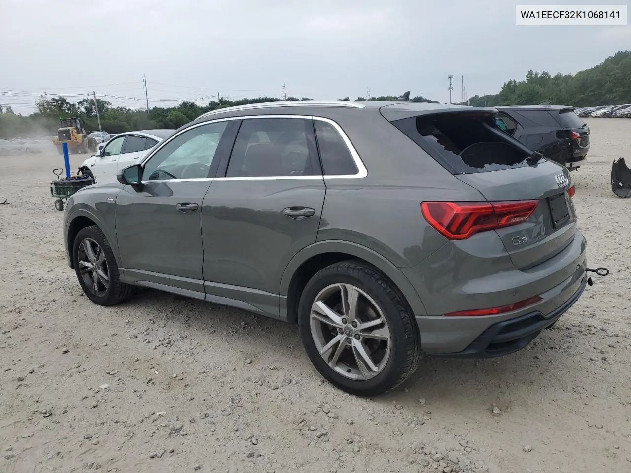 2019 Audi Q3 Premium Plus S-Line VIN: WA1EECF32K1068141 Lot: 61444304