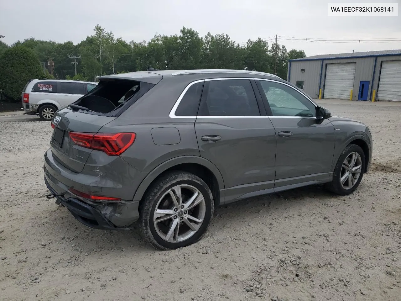 2019 Audi Q3 Premium Plus S-Line VIN: WA1EECF32K1068141 Lot: 61444304