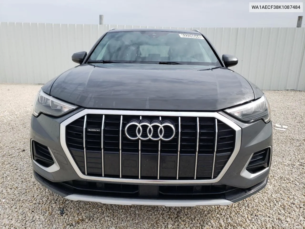 2019 Audi Q3 Premium VIN: WA1AECF38K1087484 Lot: 62226644