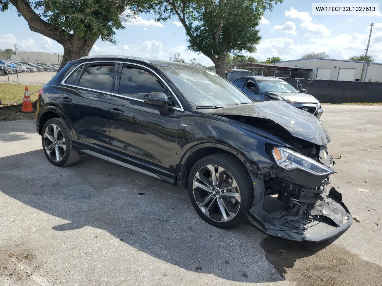 2020 Audi Q3 Prestige S-Line VIN: WA1FECF32L1027613 Lot: 53278074