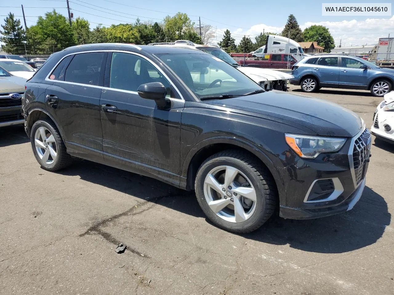 WA1AECF36L1045610 2020 Audi Q3 Premium