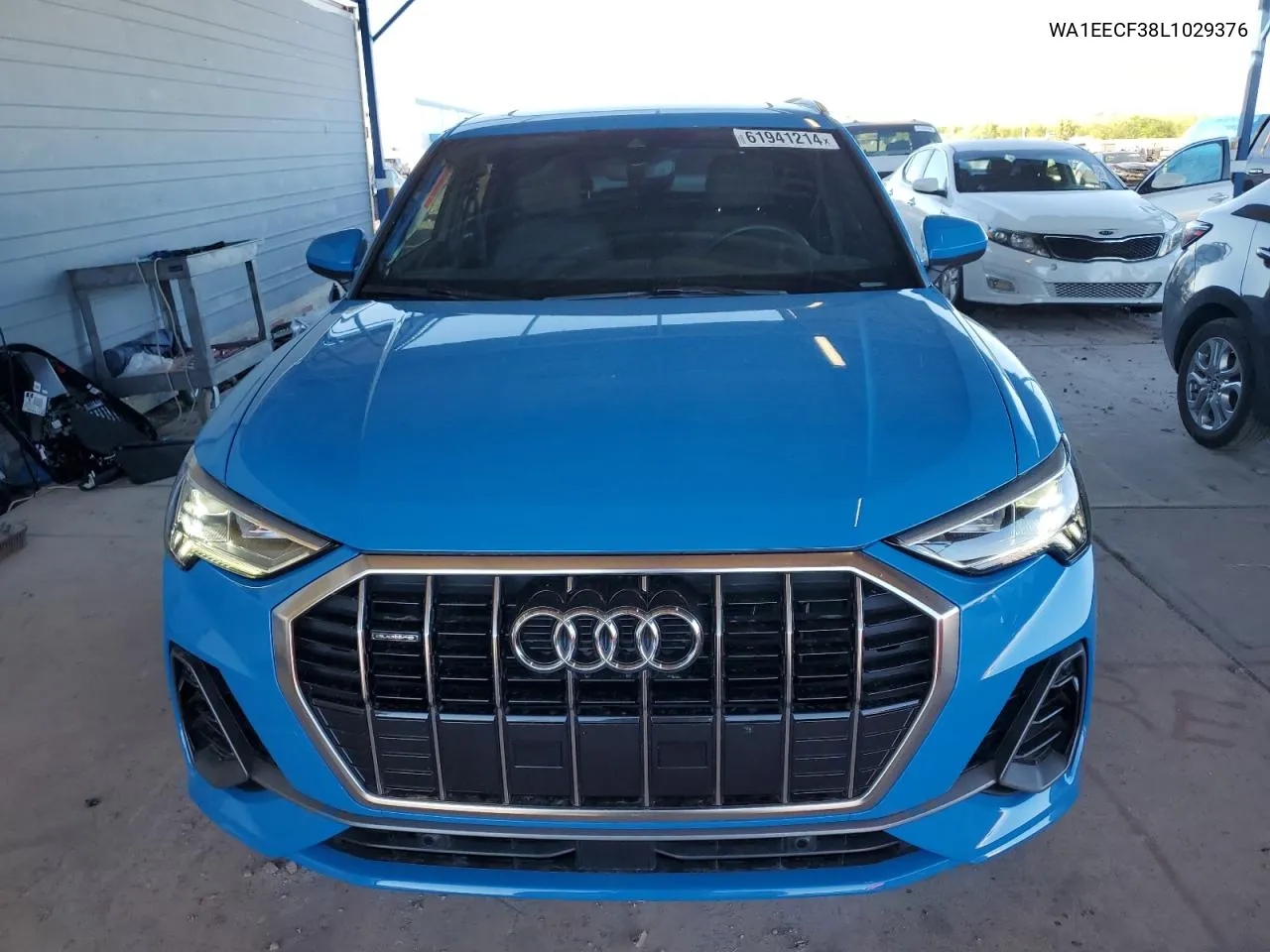 2020 Audi Q3 Premium Plus S-Line VIN: WA1EECF38L1029376 Lot: 61941214