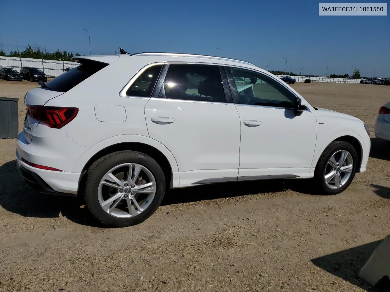 2020 Audi Q3 Premium Plus S-Line VIN: WA1EECF34L1061550 Lot: 62141374