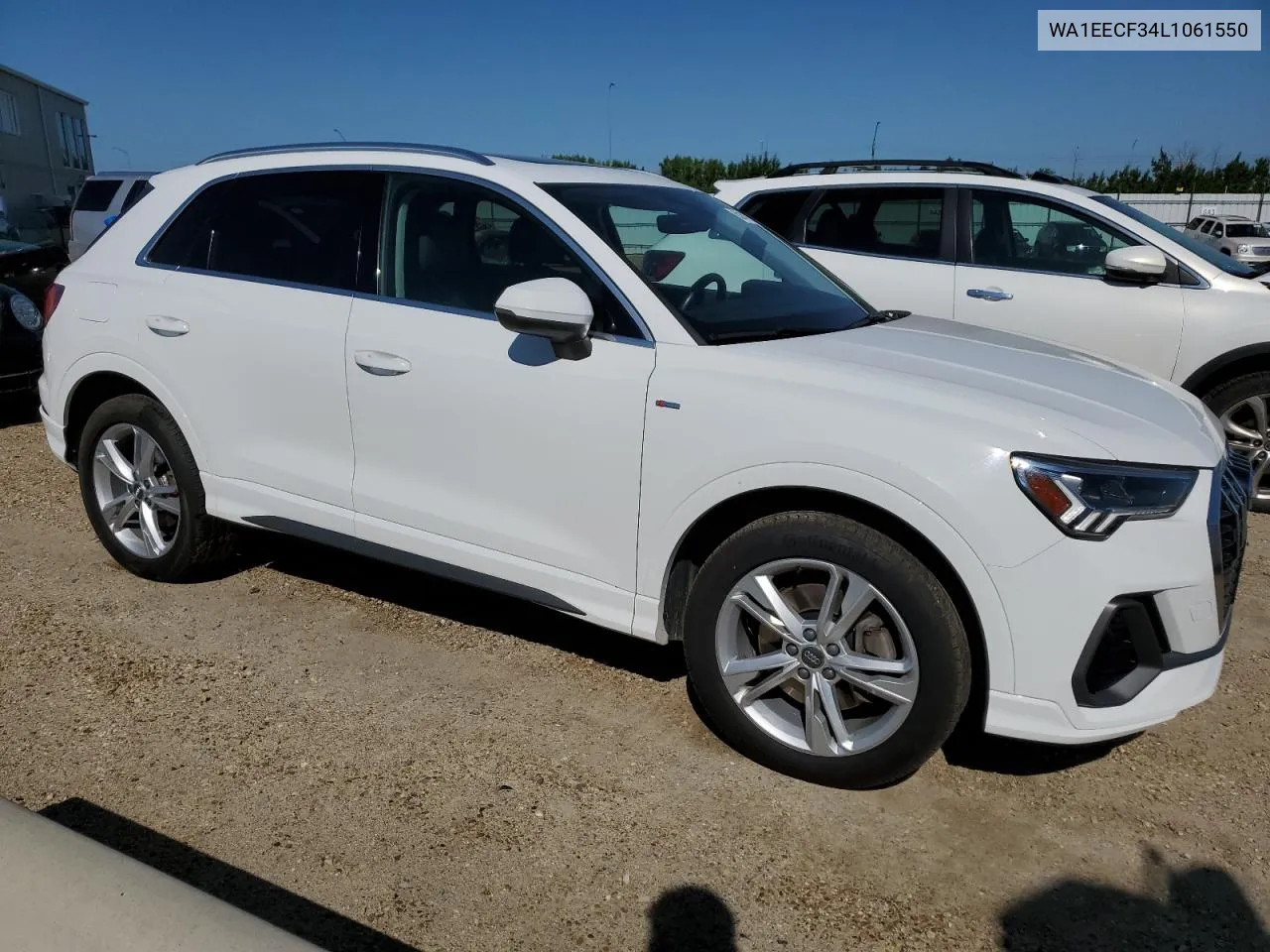 2020 Audi Q3 Premium Plus S-Line VIN: WA1EECF34L1061550 Lot: 62141374