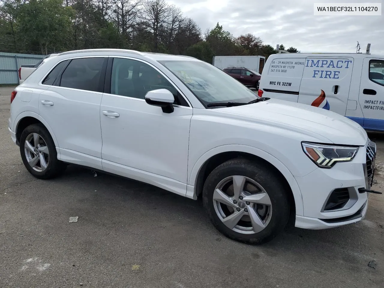 WA1BECF32L1104270 2020 Audi Q3 Premium Plus