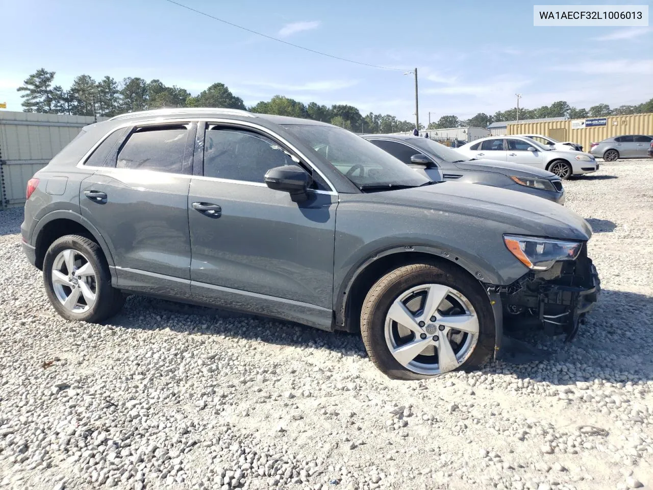 2020 Audi Q3 Premium VIN: WA1AECF32L1006013 Lot: 70165464