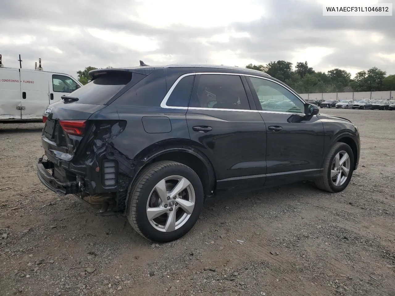 WA1AECF31L1046812 2020 Audi Q3 Premium