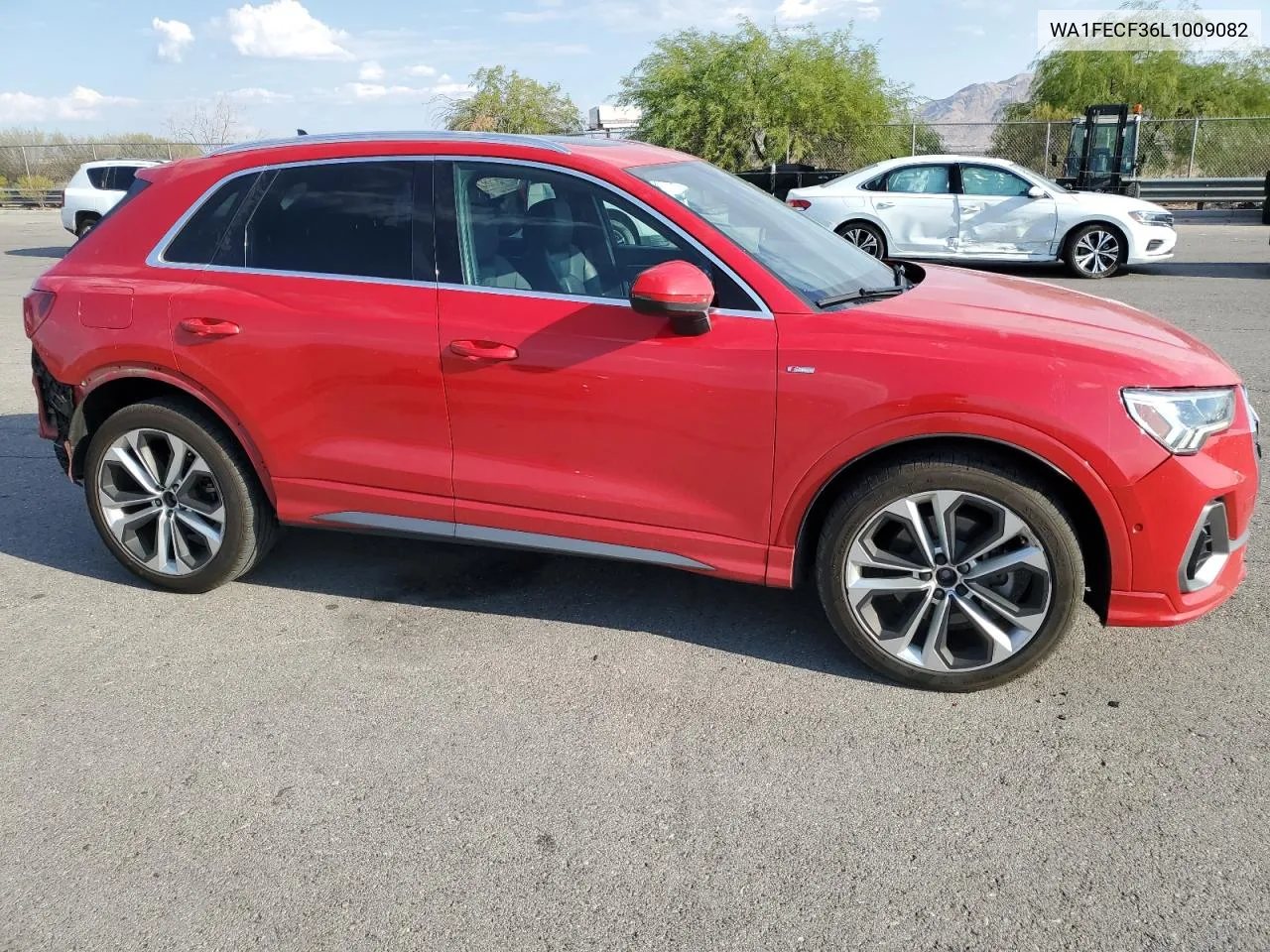 2020 Audi Q3 Prestige S-Line VIN: WA1FECF36L1009082 Lot: 71077984