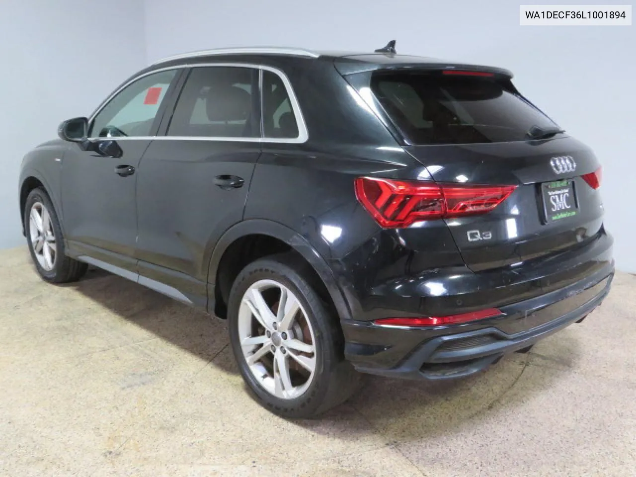 2020 Audi Q3 Premium S Line VIN: WA1DECF36L1001894 Lot: 72217024