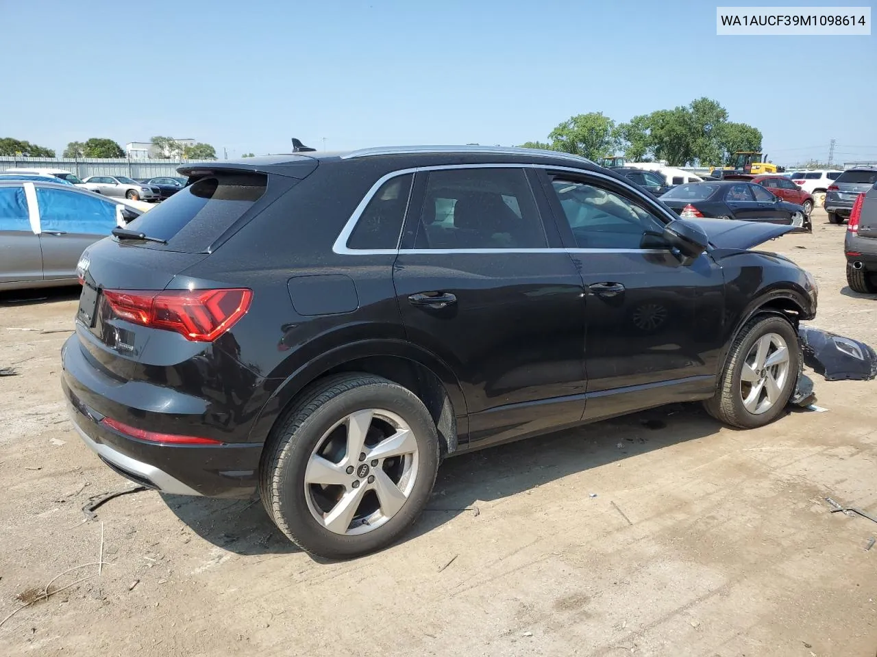 WA1AUCF39M1098614 2021 Audi Q3 Premium 40