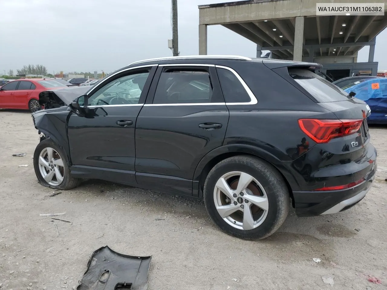 WA1AUCF31M1106382 2021 Audi Q3 Premium 40