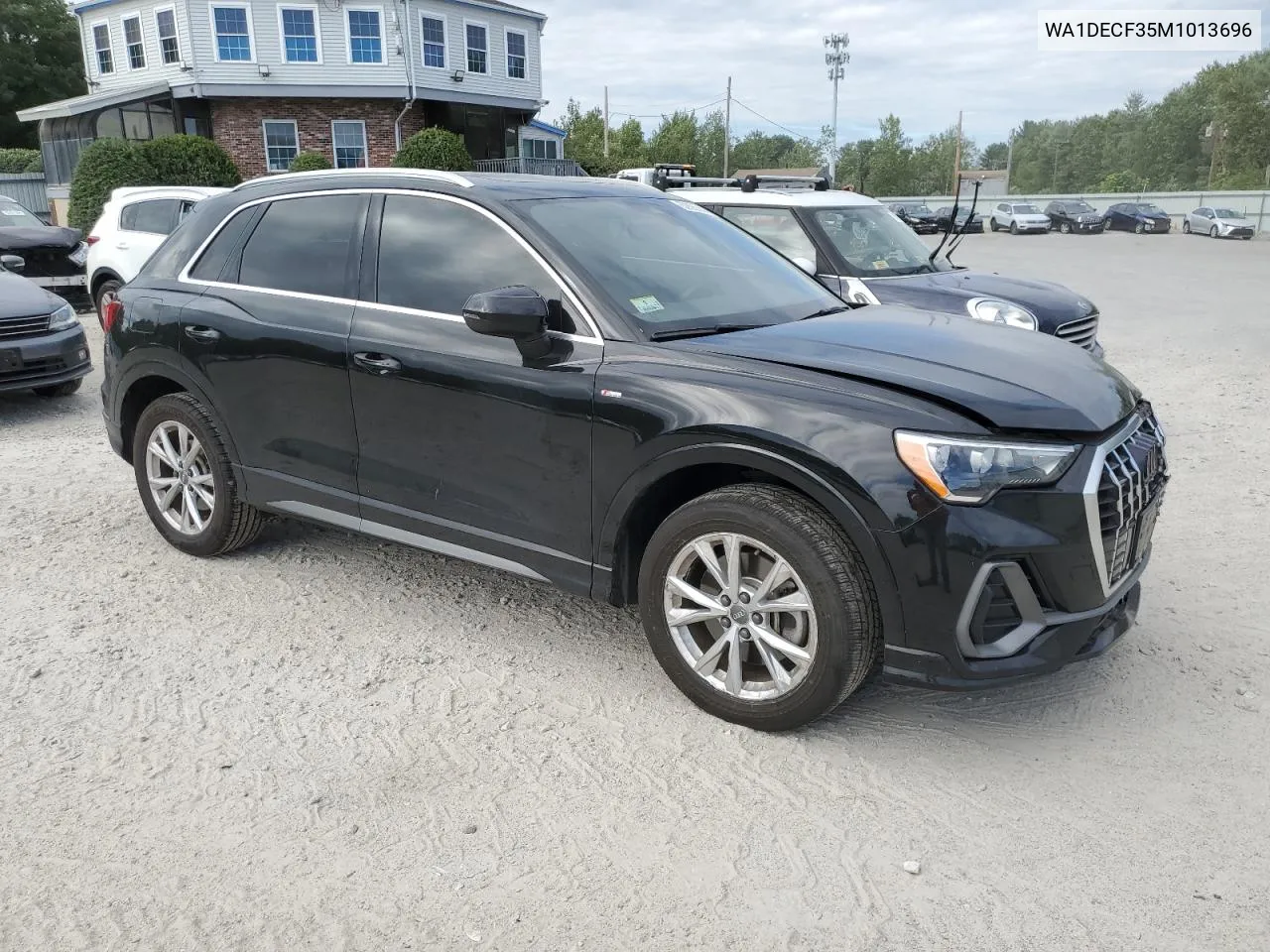 2021 Audi Q3 Premium S Line 45 VIN: WA1DECF35M1013696 Lot: 62895564