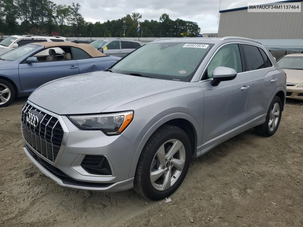 WA1AUCF34M1137464 2021 Audi Q3 Premium 40