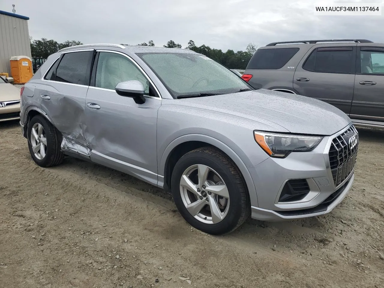 2021 Audi Q3 Premium 40 VIN: WA1AUCF34M1137464 Lot: 65937024