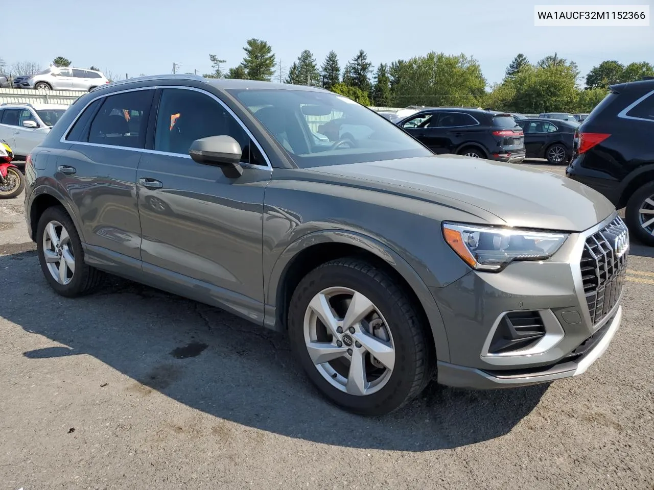 2021 Audi Q3 Premium 40 VIN: WA1AUCF32M1152366 Lot: 69637954