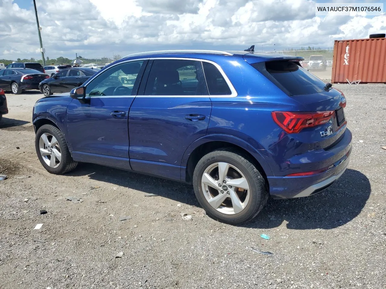 2021 Audi Q3 Premium 40 VIN: WA1AUCF37M1076546 Lot: 71922174